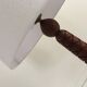Art Deco Lamp Rosewood Carved