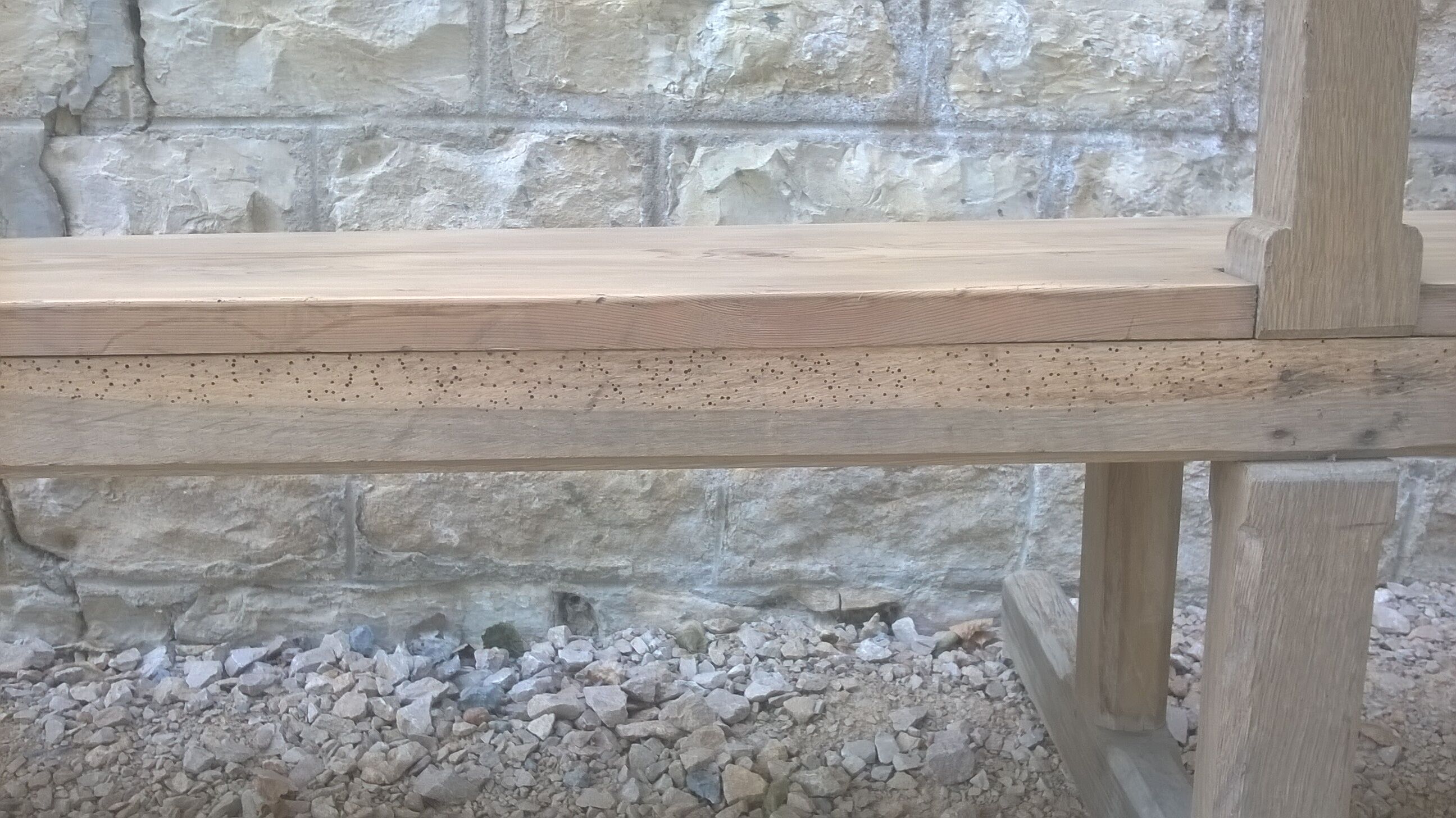 Paires grand banc d'église