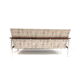 Vintage design sofa from Topform with rio rosewood armrests made in the 1960s