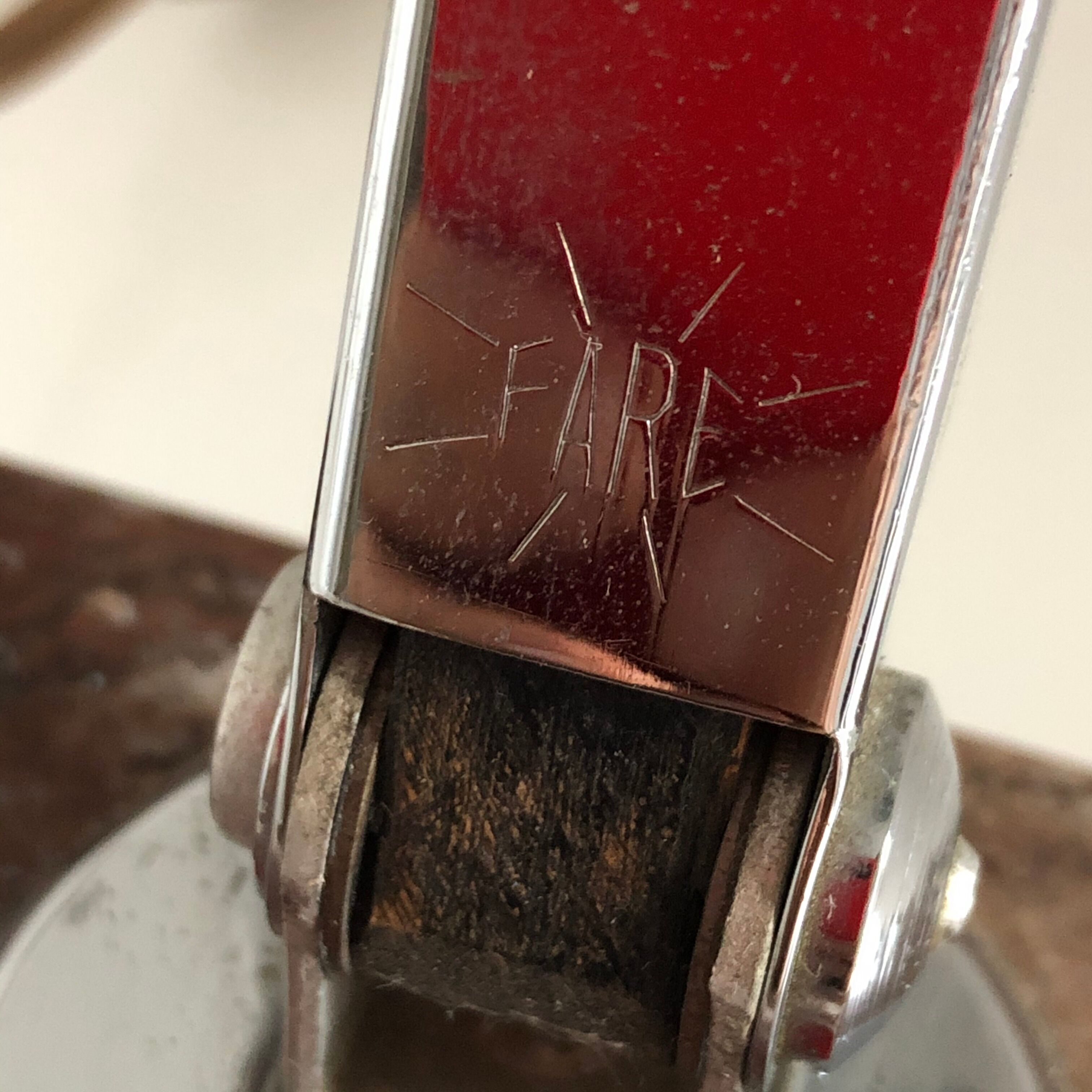 Art deco lamp Fare marble 1940 - 50 cm