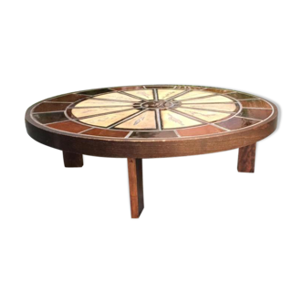 Table Basse Circulaire De Roger Capron