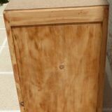 Art Deco 3-drawer wooden chest of drawers - Completely restored and refurbished -