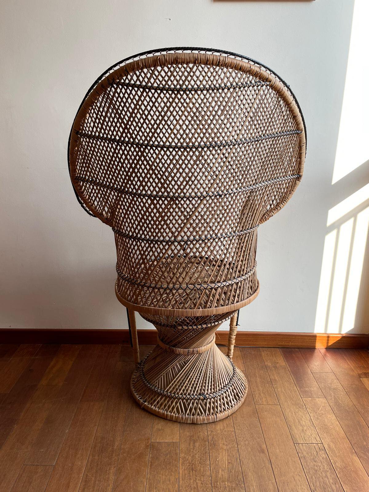 Armchair Emmanuelle wicker