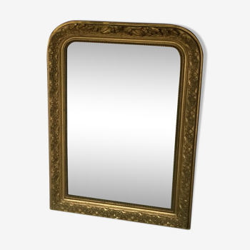 Miroir doré 65x88cm