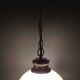 Suspension opaline art nouveau