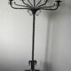 Chandelier 5 electrified high-time wrought iron lights