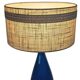 Kastrup Holmegaard - Jacob Bang - table lamp - Denmark - blue - 1960s