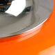 Large Space Age Model Best Pendant from Guzzini in Orange, 1970s
