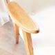 Vintage armchair in natural ecru linen, model 366