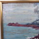 Tableau bord de mer en l'état Leopoldo Santa Maria de Obregon