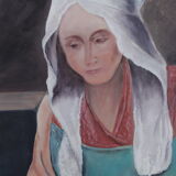 Old portrait of a woman