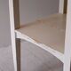Pair of mid-century Scandinavian white-painted nightstands