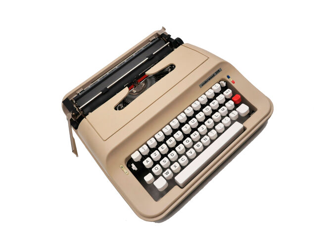 Underwood typewriter 319 beige revised ribbon new