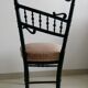 Chaise de musicien 19 eme  musique