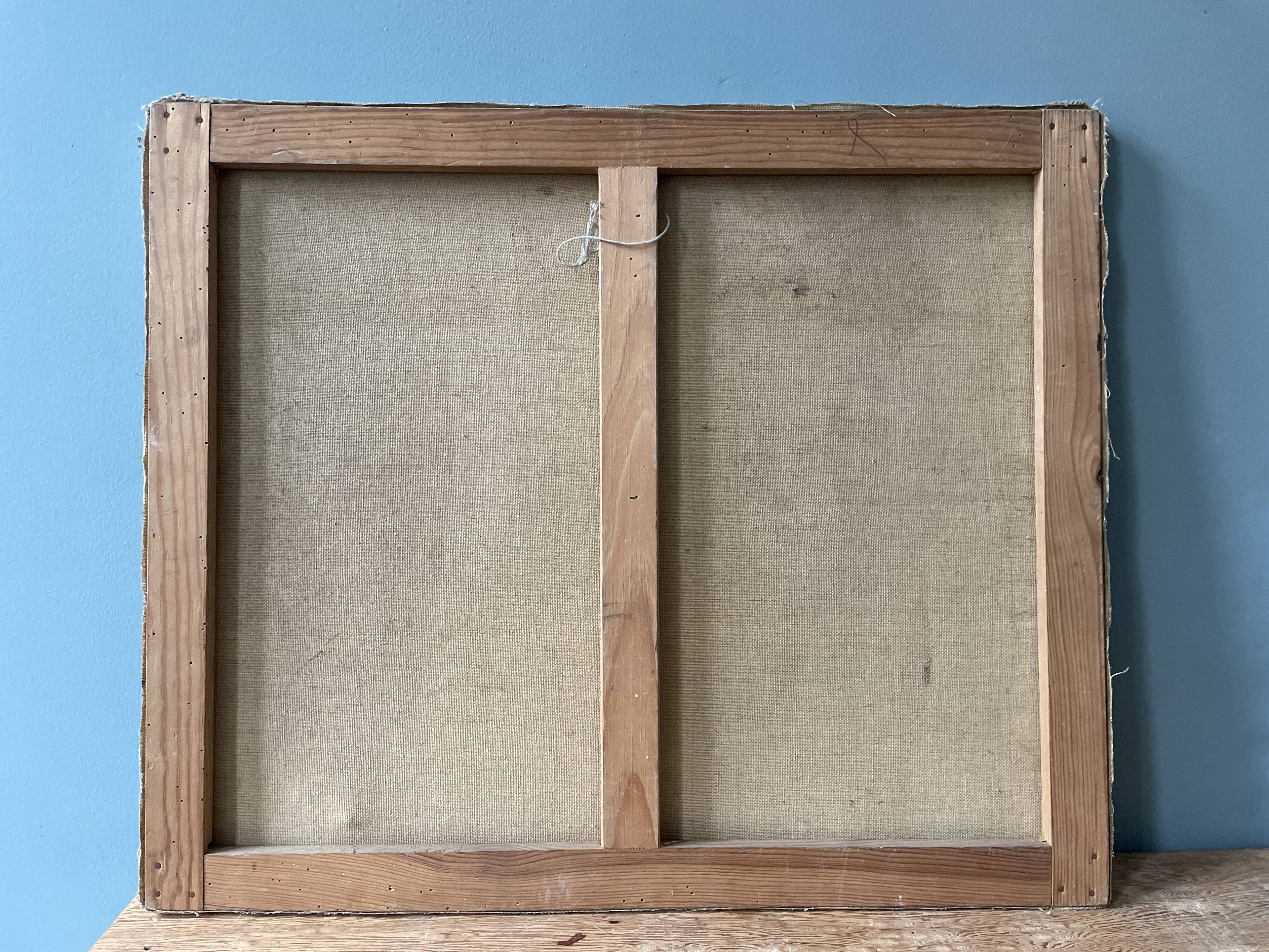 Oil painting on canvas,, circa 1930