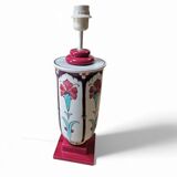 Bitossi/ ceramic table lamp 1980s / vase lamp / marked