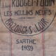 Bag 130x63cm Minoterie Sarthe jute