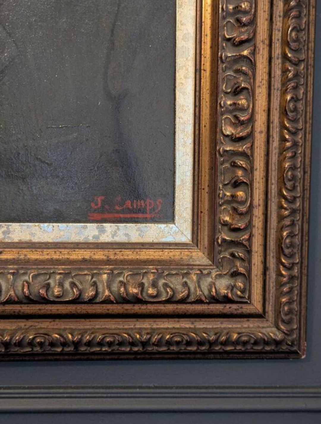 Ancient painting by José Camps Gordon