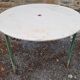 Table ronde de jardin