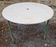 Table ronde de jardin