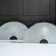 Duo d'appliques modernistes 80'