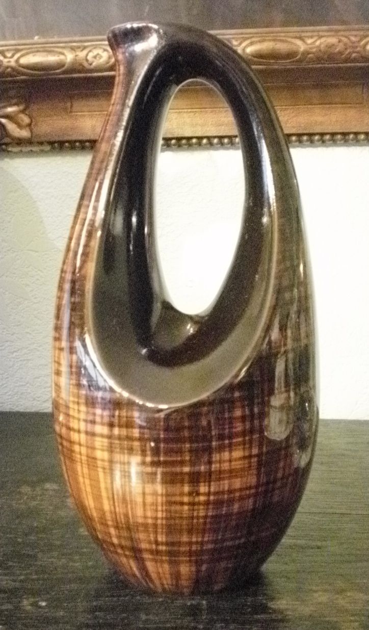 Art Deco ceramic vase from St. Clément