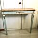Wall console in patinated wood, early 19th century