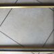 Wooden frame of black and gold color 63x46 cm