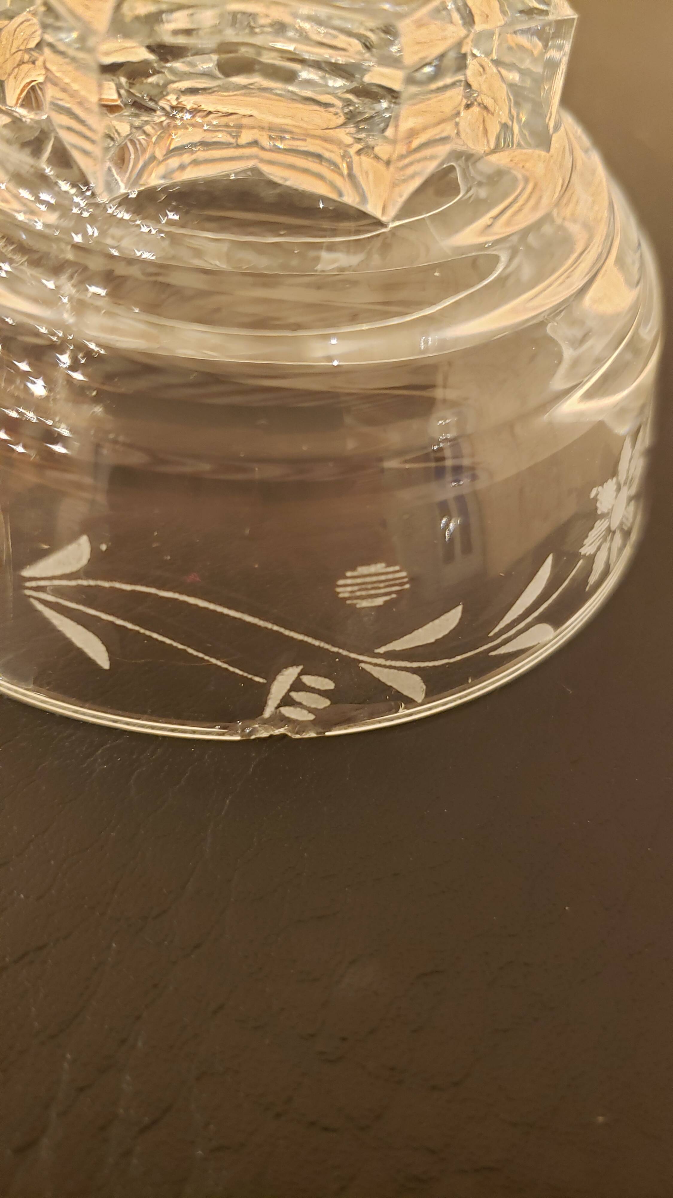 14 small 50s star stem glasses