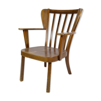 Fauteuil Canada en bois de hêtre teinté, modèle 2252, conçue par Søren Hansen