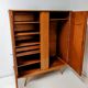 Wardrobe vintage wooden wardrobe compass feet Scandinavian style