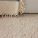 Ecru handmade carpet - thick - 170 x 240 cm