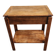 Jolie table de chevet coiffeuse vintage en bois avec miroir