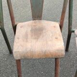 4 Tolix children's chairs