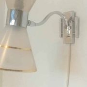 Rare Art Deco Wall Lamp 1930 Diabolo
