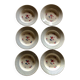 Assiettes creuses « Roseraie » Digoin et Sarreguemines