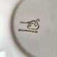 Antique dinner plates Saint Amand Ceranord, Bourrasque