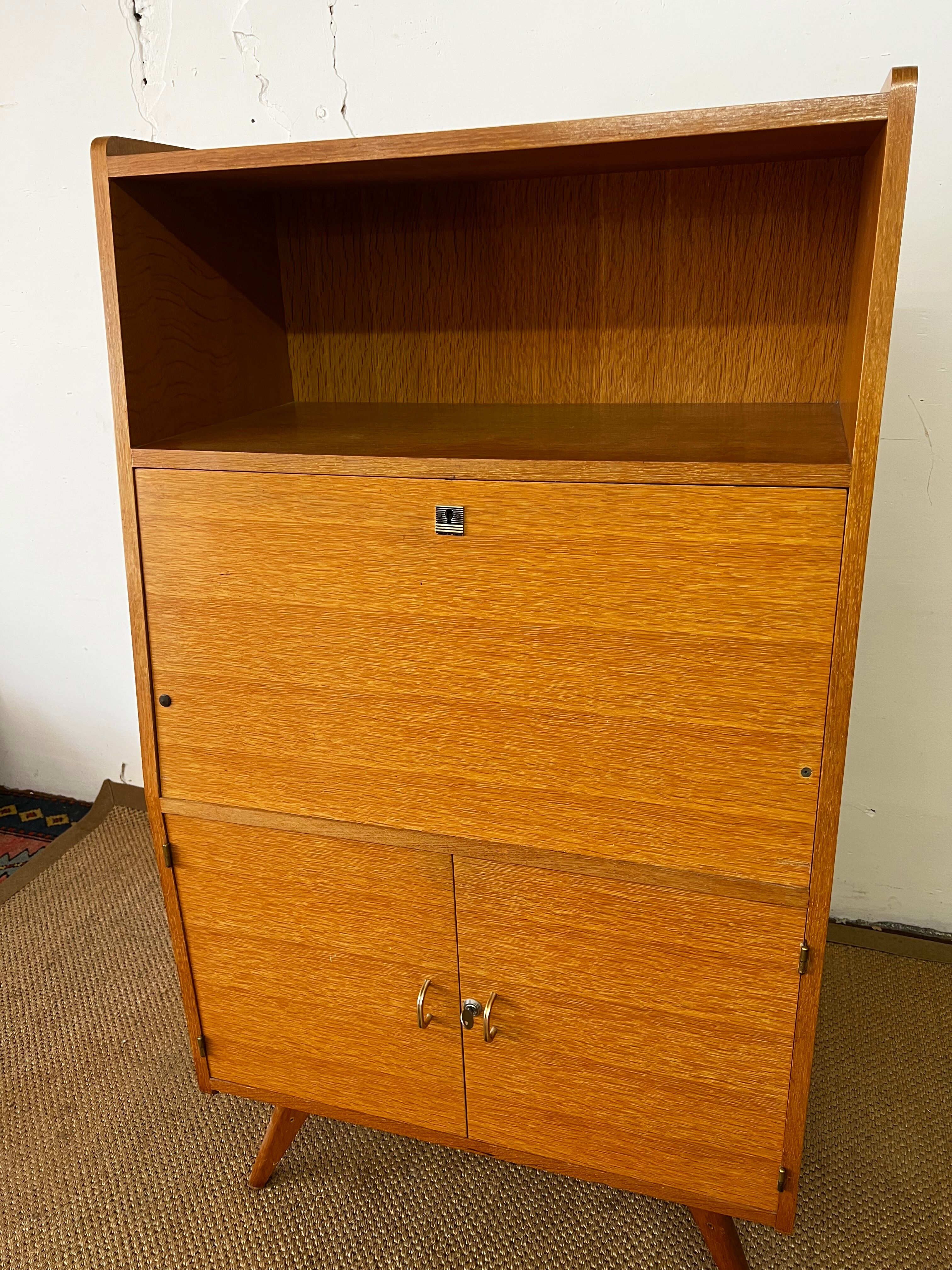 Vintage Scandinavian style secretary