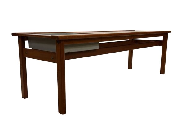 Table d'appoint vintage, table de chevet, table à plantes des années 60.