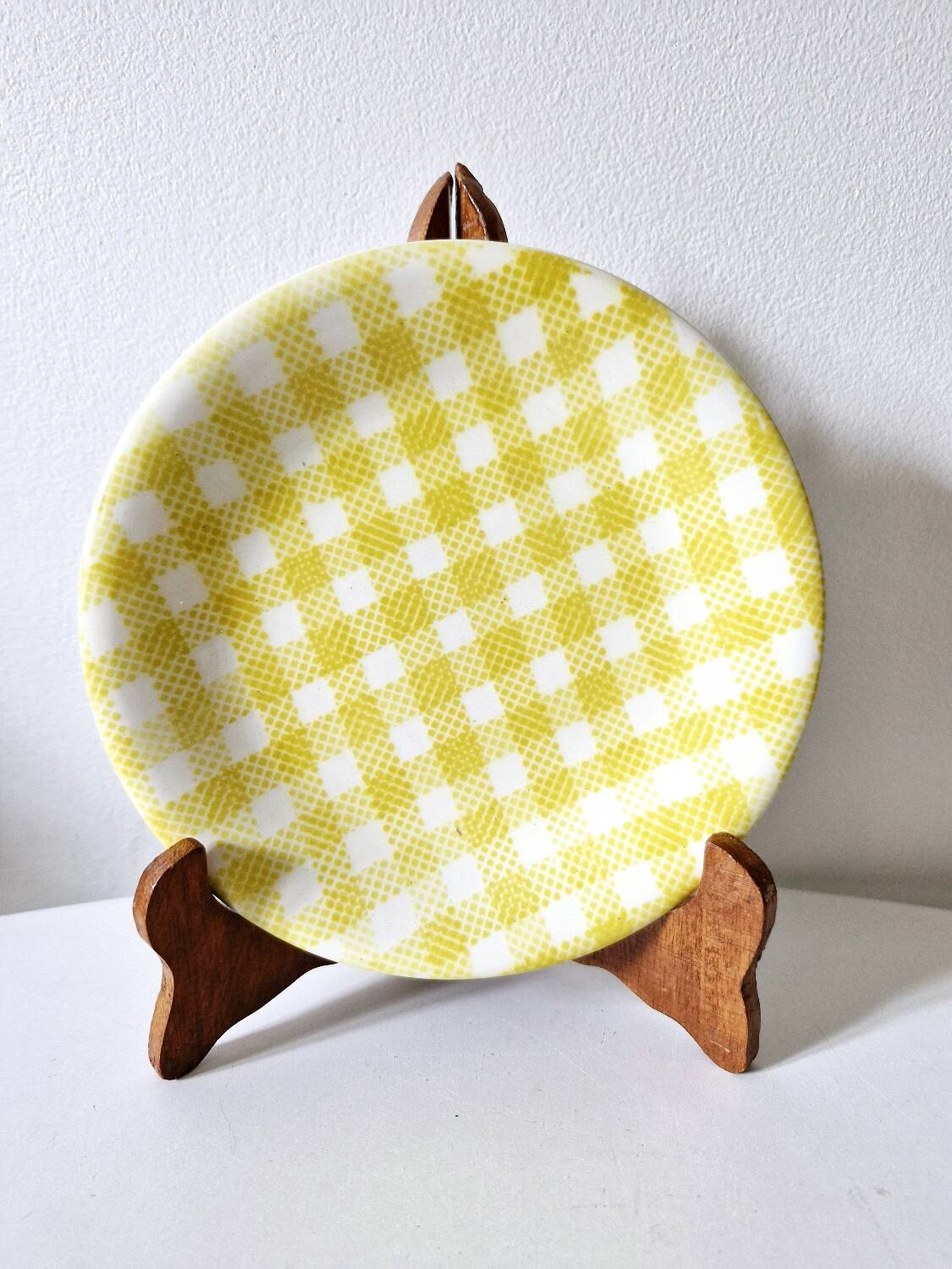 6 dessert plates Salins model Raphaël from the 1950s
