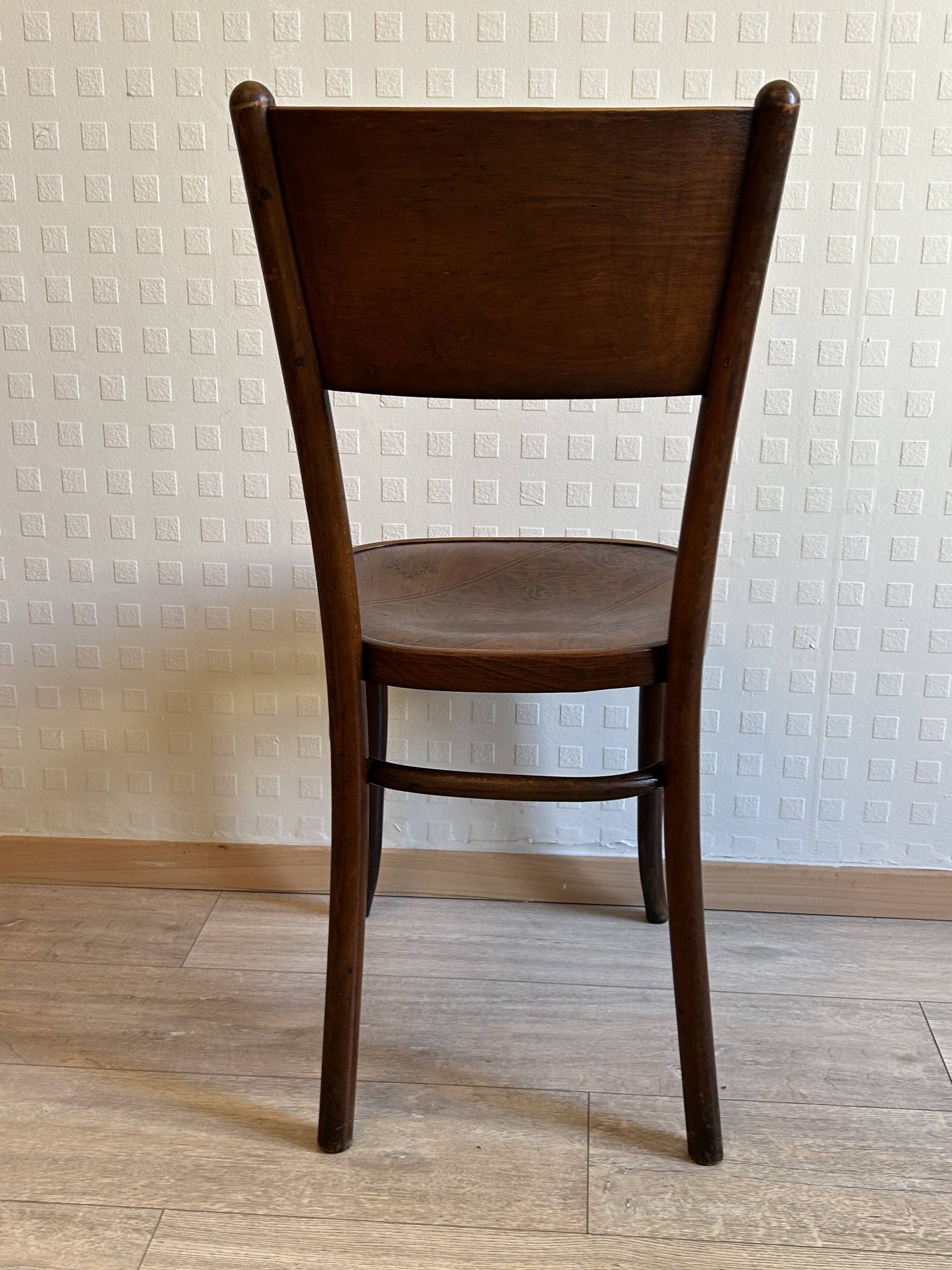 4 antique chairs by Jacob & Josef Kohn – Vienna – Art Nouveau period