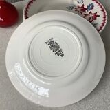 Digoin Sarreguemines dessert plates