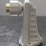 Old art deco porcelain bathroom wall light 1930