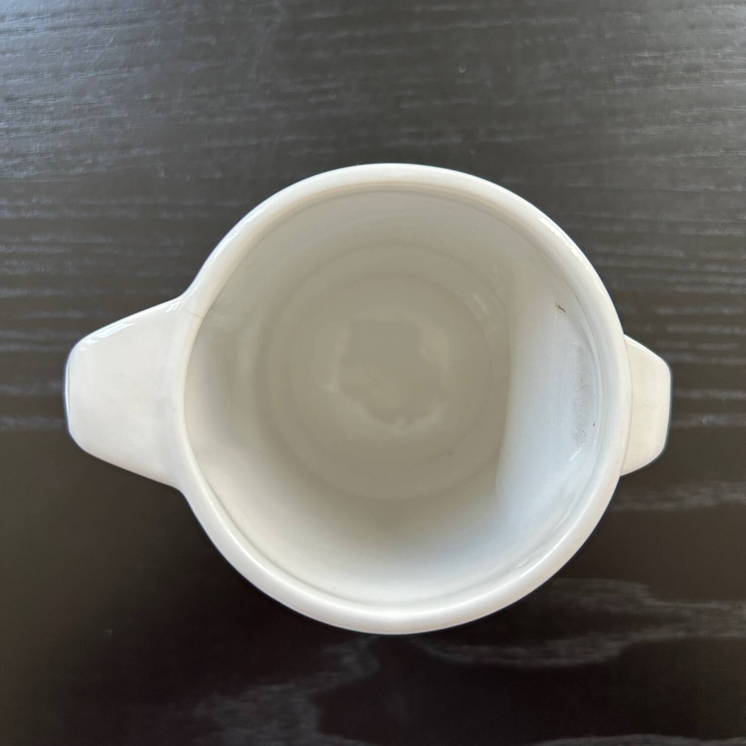 Crémier blanc design 70´s
