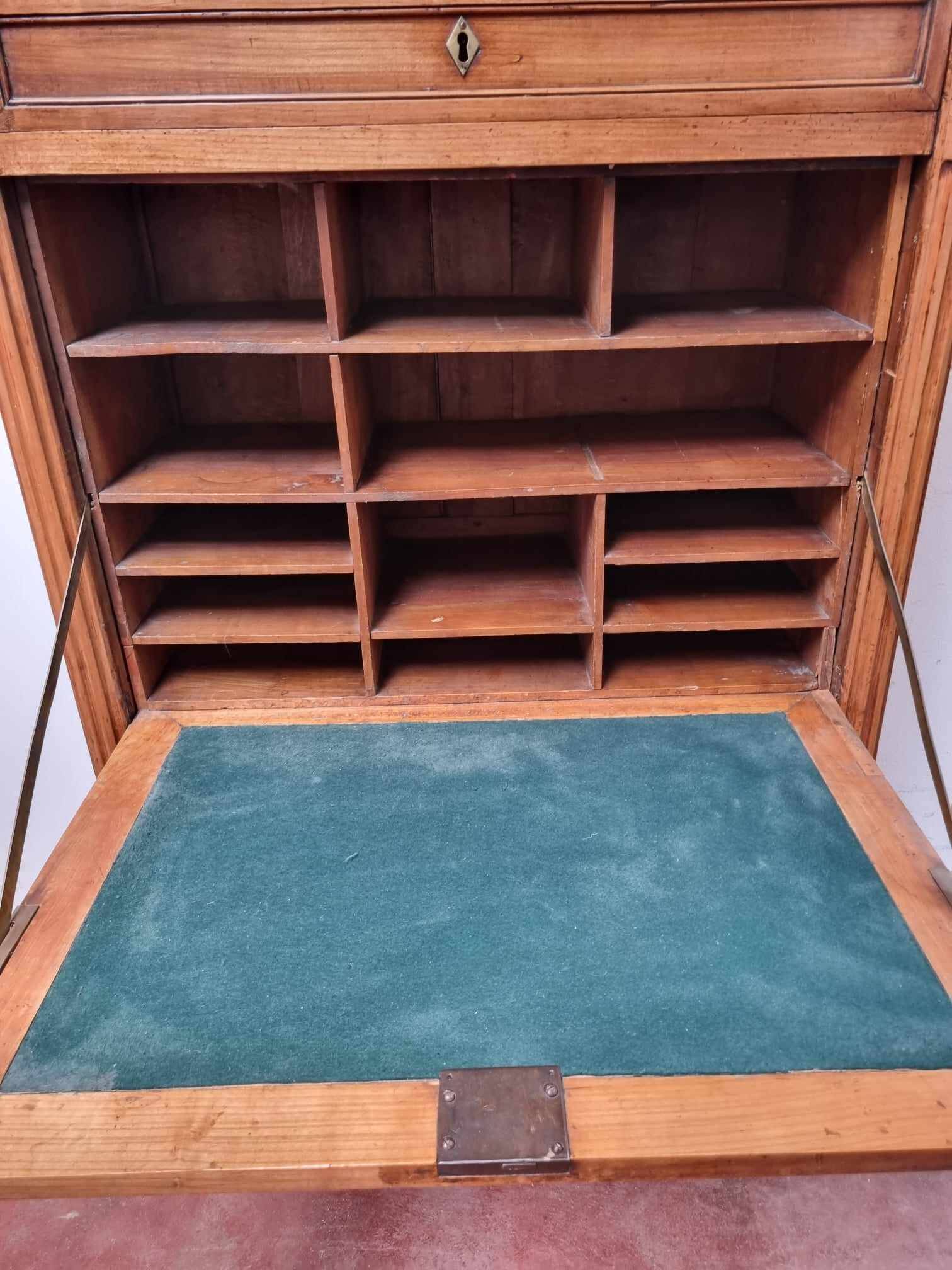 Cherry wood secretary