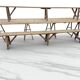 Table de moisson et 2 bancs, 1960