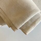 Sheet reserve of trousseau in linen thread canvas days without monogram