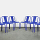Ensemble de 6 chaises design par Isi Design Group produit par Isimar 2000 Espagne
