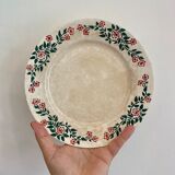 Set of 6 vintage dessert plates model Cécile by HBCM (lot 2)