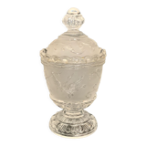 Baccarat crystal mustard